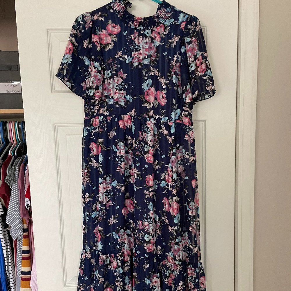 Floral Babydoll Dress